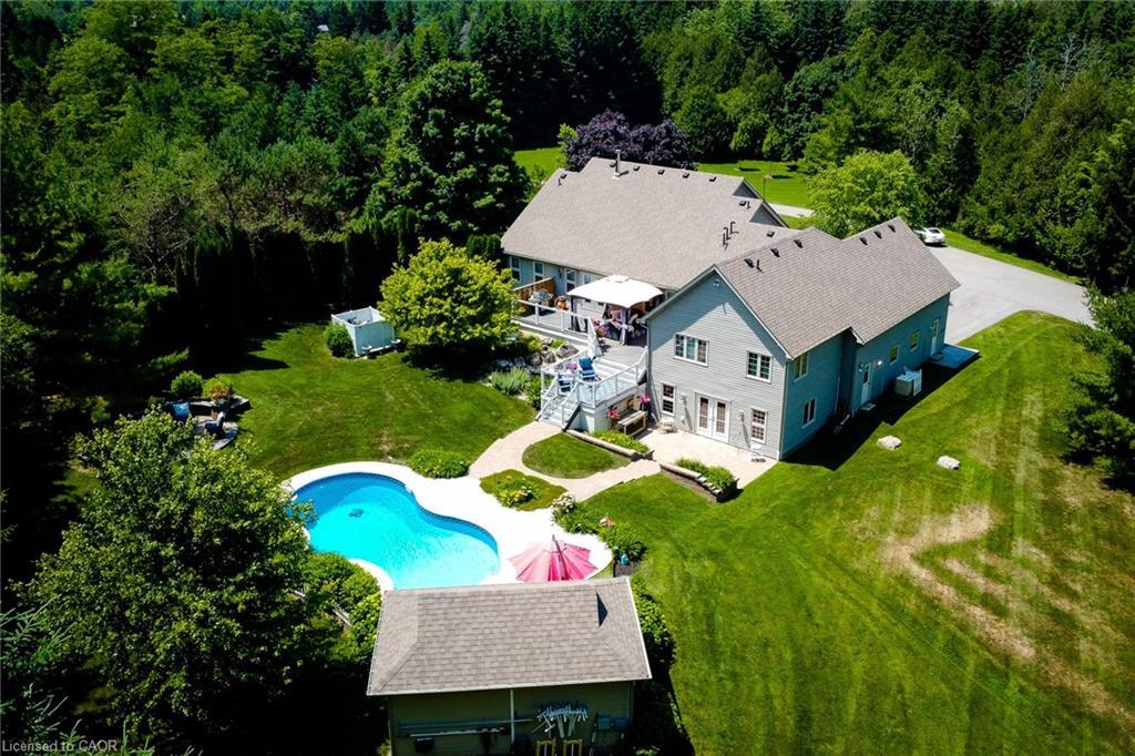 793073 3Rd Line, Mono, ON - Outdoor With In Ground Pool