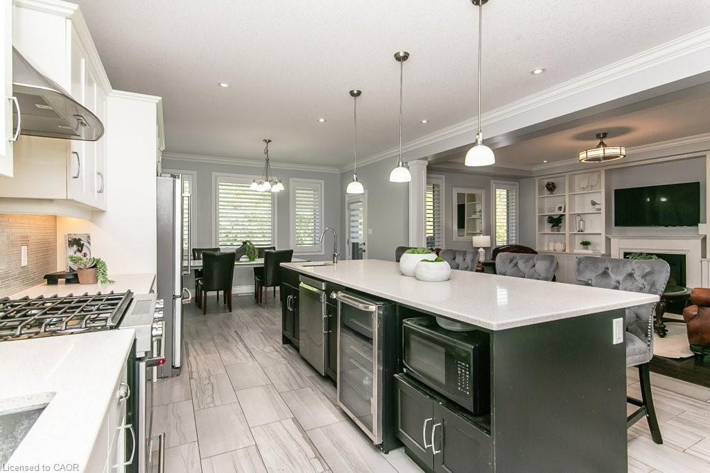 19 Tremaine Drive, Kitchener, ON - Indoor Photo Showing Kitchen With Upgraded Kitchen