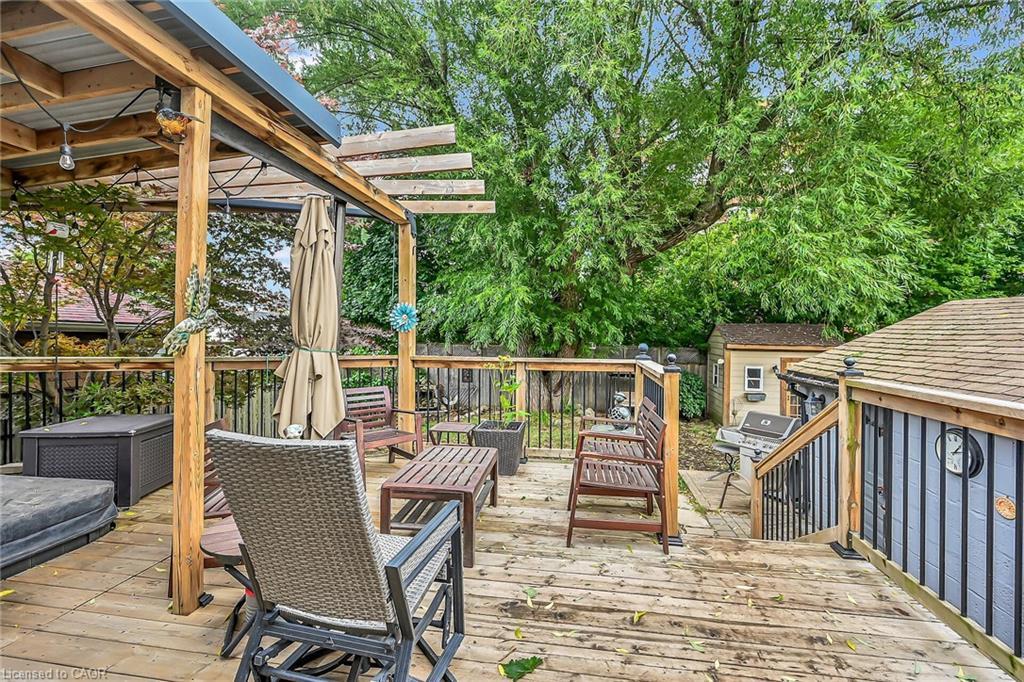 321 East 12Th Street, Hamilton, ON - Outdoor With Deck Patio Veranda With Exterior