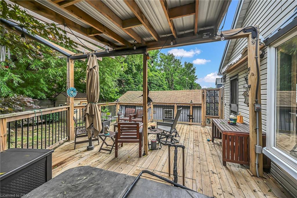 321 East 12Th Street, Hamilton, ON - Outdoor With Deck Patio Veranda With Exterior