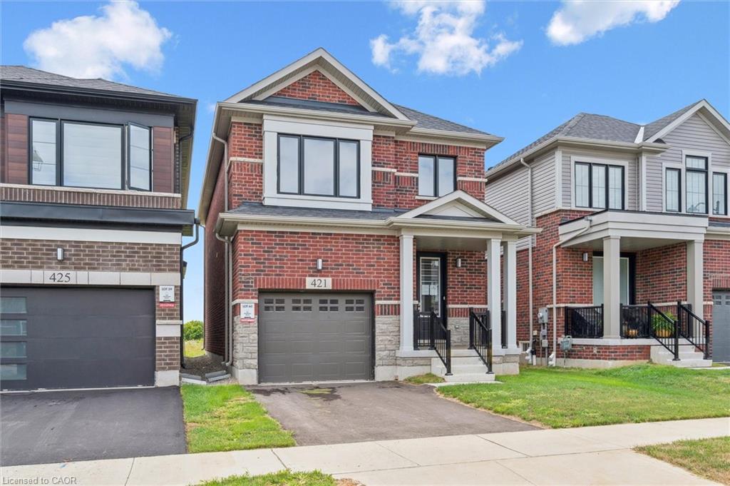 421 Newman Drive, Cambridge, ON - Outdoor With Facade