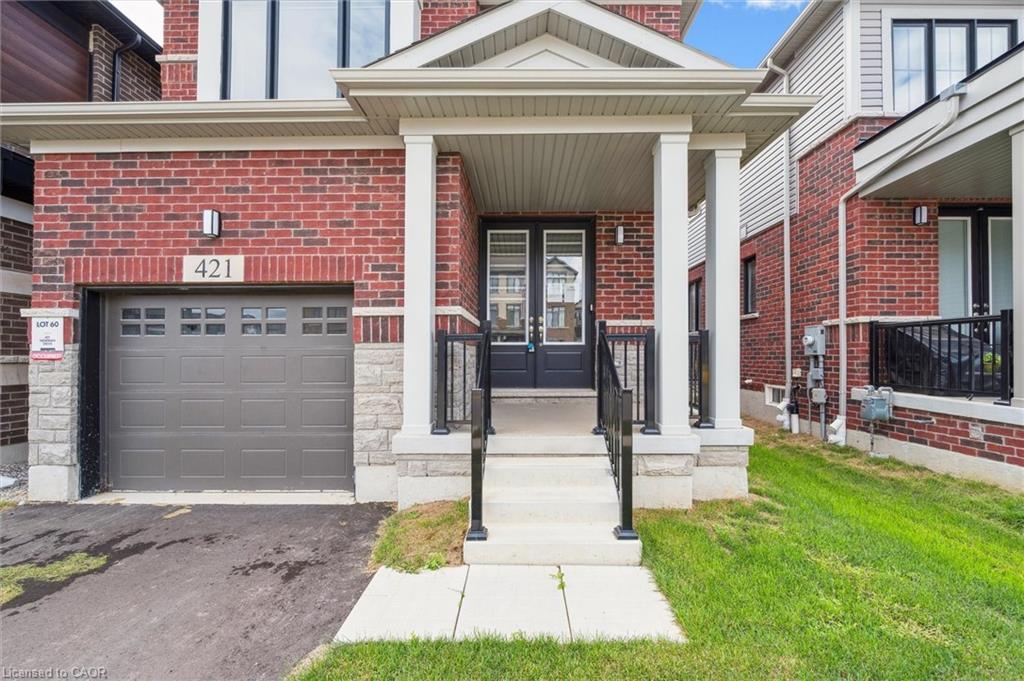 421 Newman Drive, Cambridge, ON - Outdoor With Facade