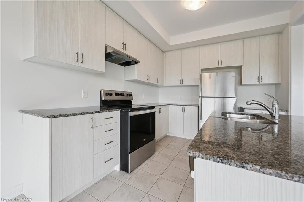 421 Newman Drive, Cambridge, ON - Indoor Photo Showing Kitchen With Double Sink