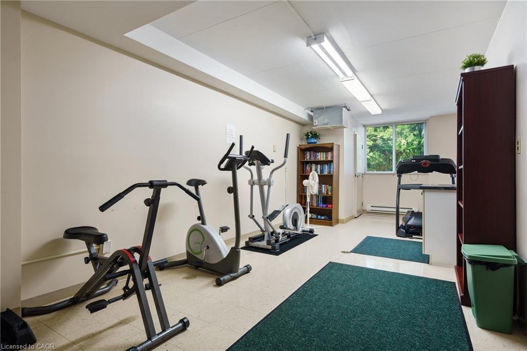 211-3499 Upper Middle Road, Burlington, ON - Indoor Photo Showing Gym Room