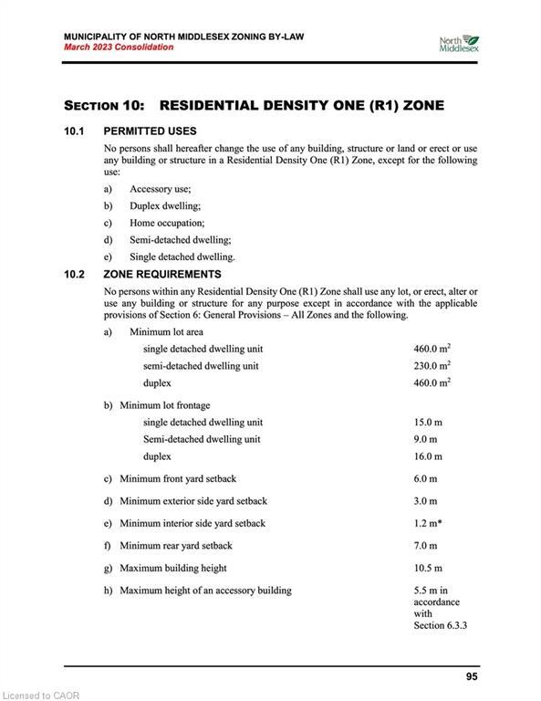 164 Catherine Street, Parkhill, ON