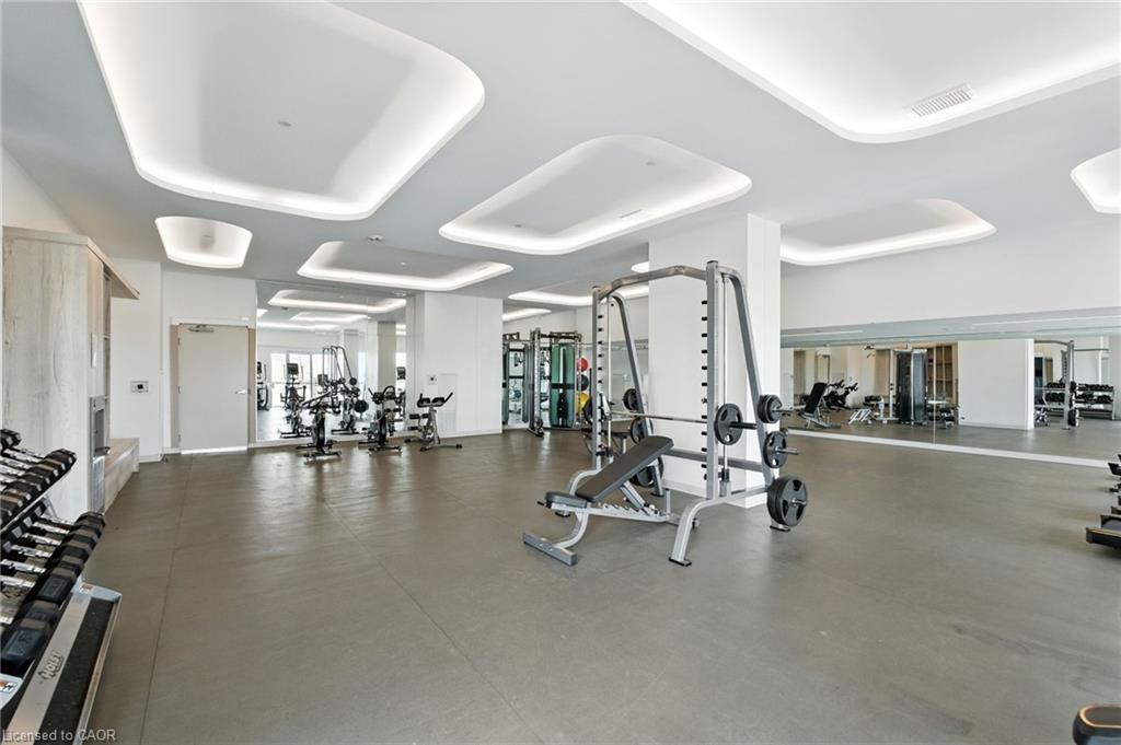 A220-3210 Dakota Common, Burlington, ON - Indoor Photo Showing Gym Room