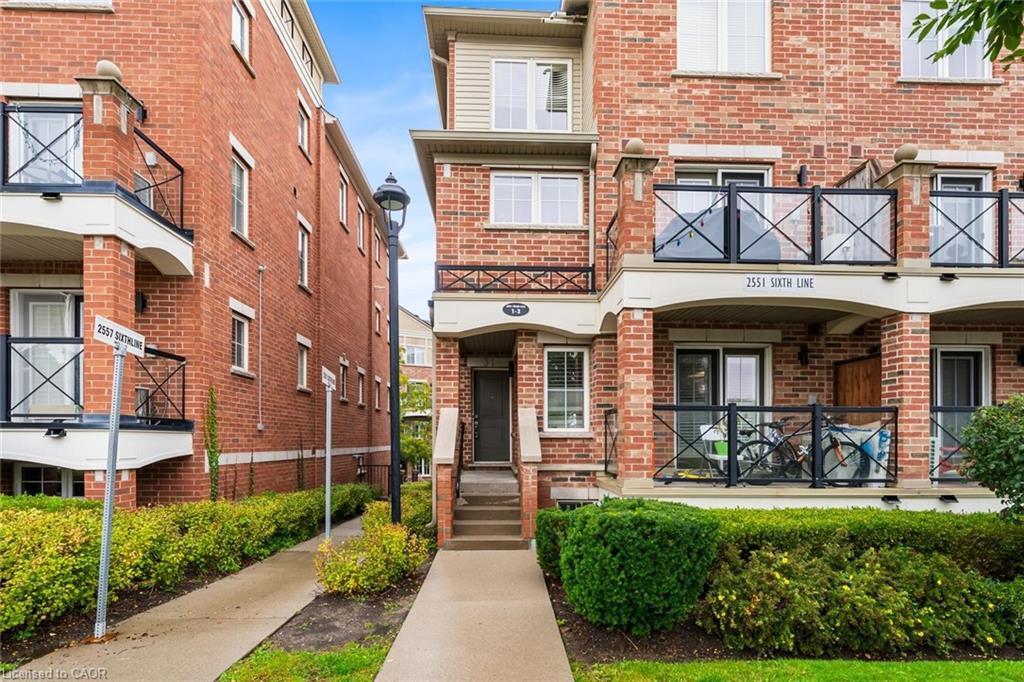 3-2551 Sixth Line, Oakville, ON - Outdoor With Deck Patio Veranda With Facade