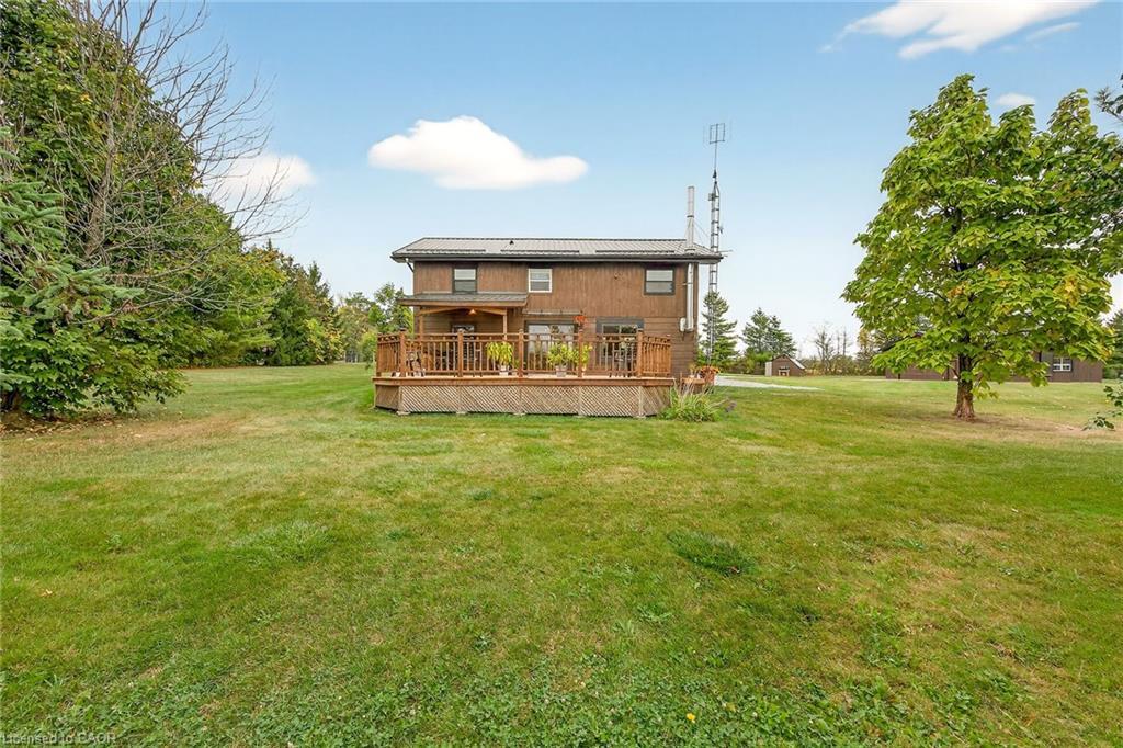 526 2Nd Line, Hagersville, ON - Outdoor With Deck Patio Veranda