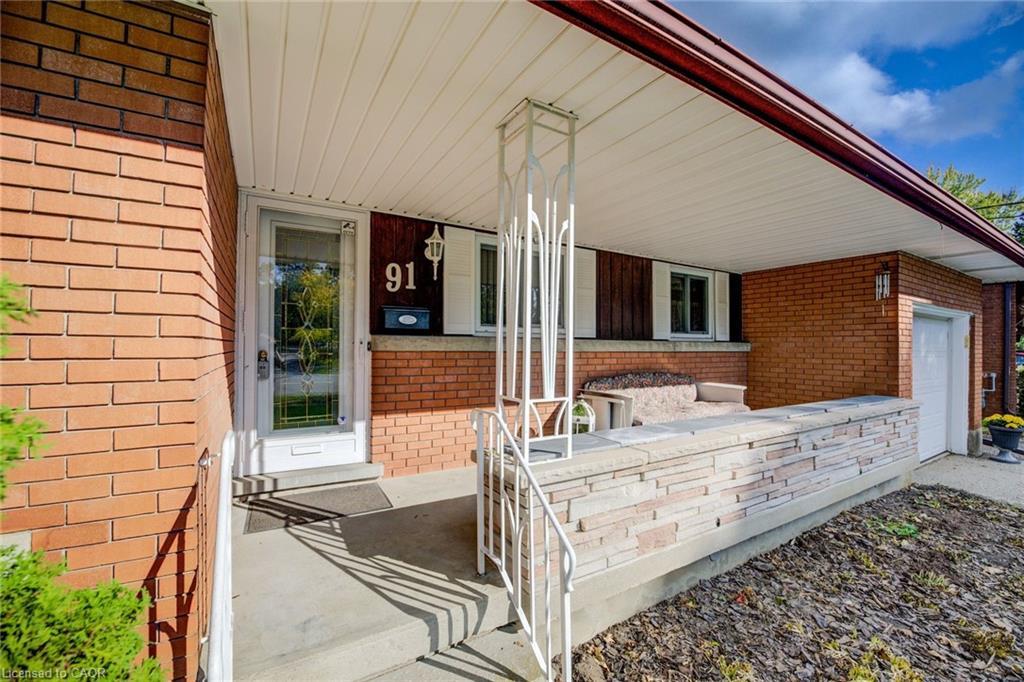 91 Massey Avenue, Kitchener, ON - Outdoor With Exterior