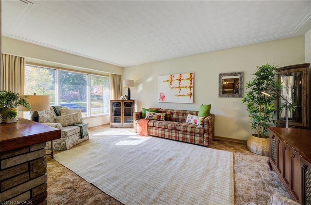 91 Massey Avenue, Kitchener, ON - Indoor Photo Showing Living Room