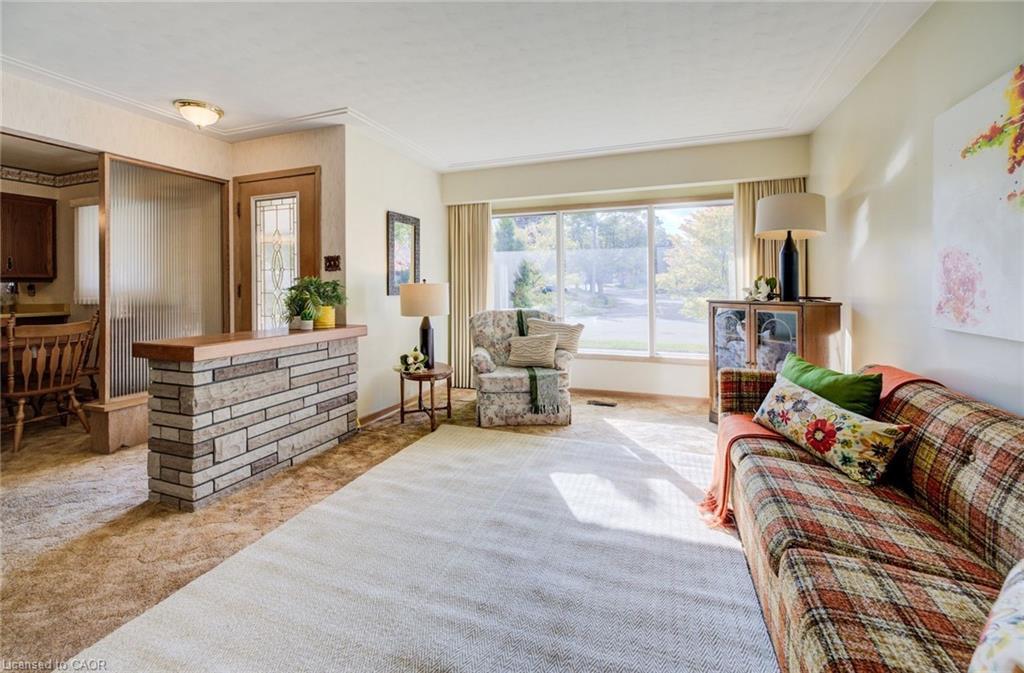 91 Massey Avenue, Kitchener, ON - Indoor Photo Showing Living Room