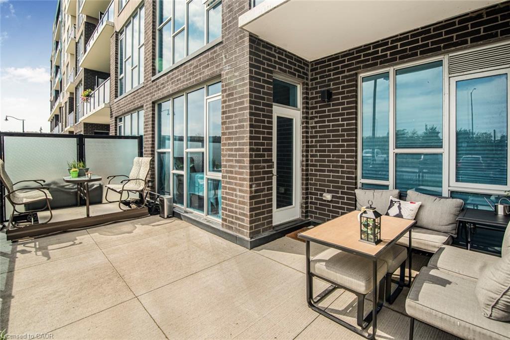 120-16 Concord Place, Grimsby, ON - Outdoor With Deck Patio Veranda