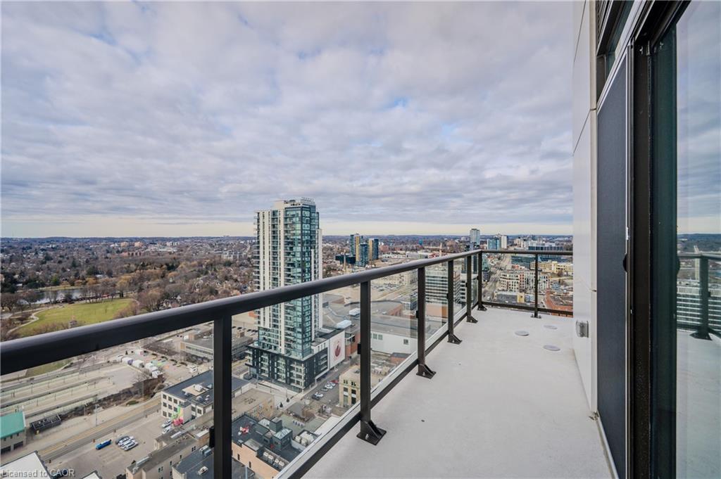 2509-55 Duke Street, Kitchener, ON - Outdoor With Balcony With View With Exterior