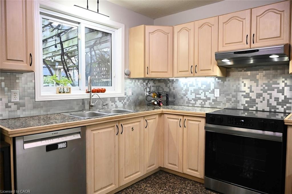 11 Apple Ridge Drive, Kitchener, ON - Indoor Photo Showing Kitchen With Double Sink