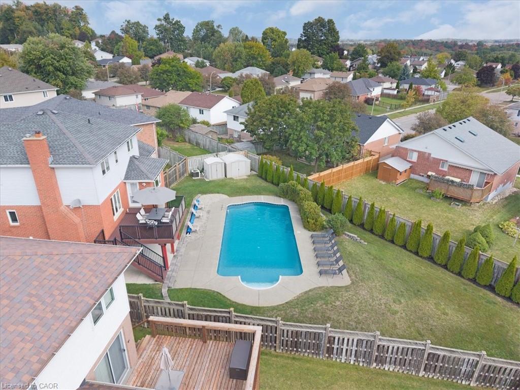 44 Tami Court, Kitchener, ON - Outdoor With In Ground Pool