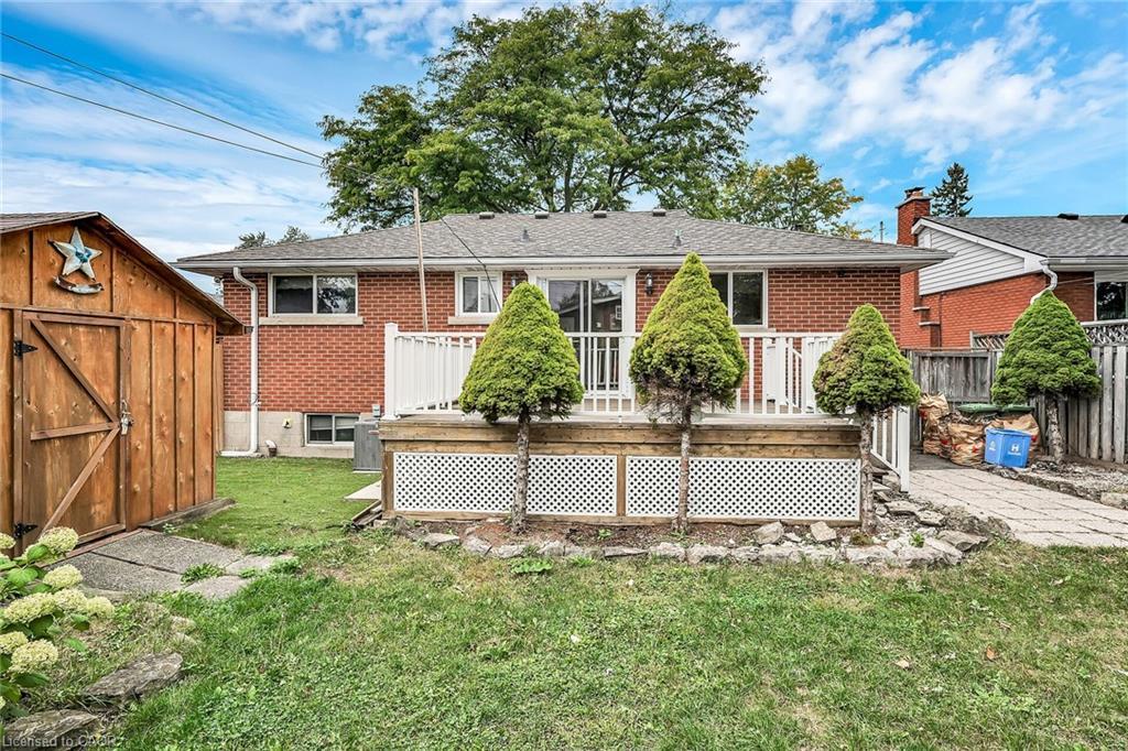 85 East 45Th Street, Hamilton, ON - Outdoor With Deck Patio Veranda