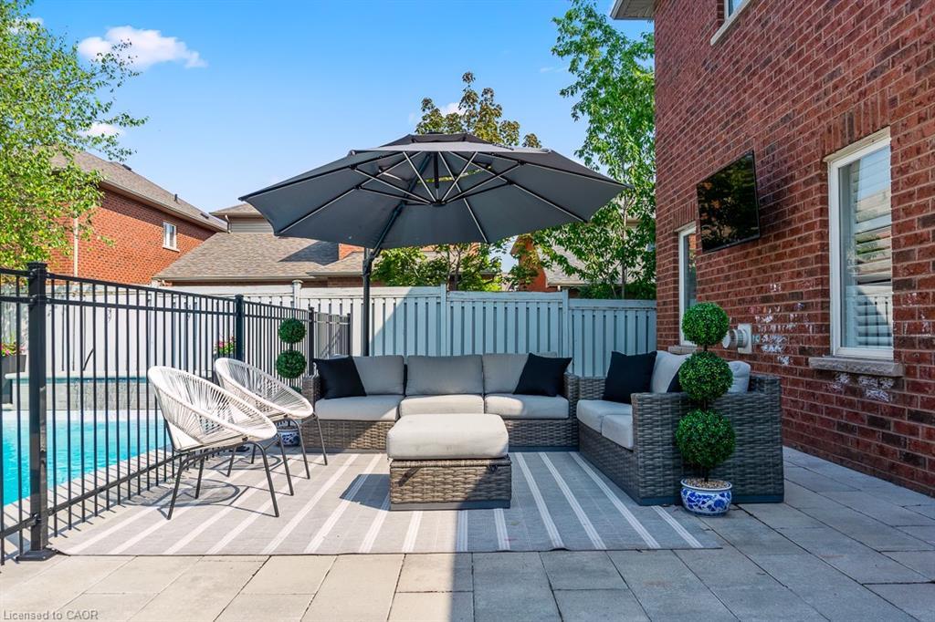 2301 Baronwood Drive, Oakville, ON - Outdoor With In Ground Pool With Deck Patio Veranda With Exterior