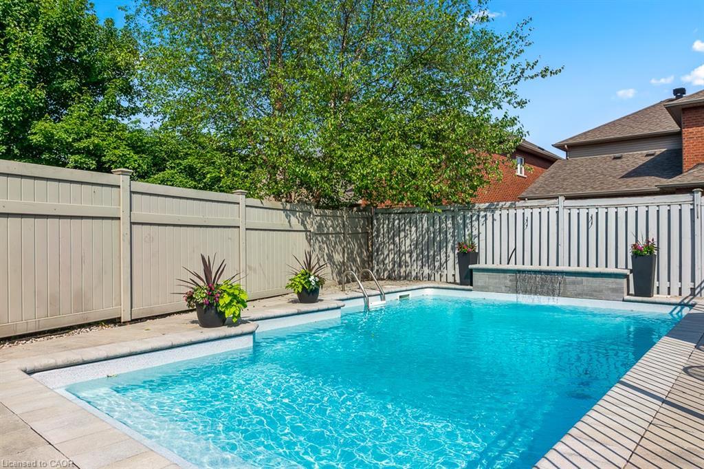 2301 Baronwood Drive, Oakville, ON - Outdoor With In Ground Pool With Backyard