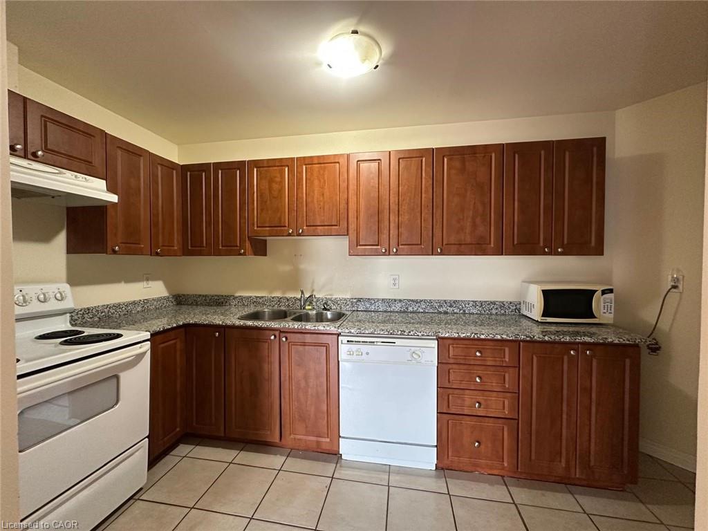 409-135 James Street S, Hamilton, ON - Indoor Photo Showing Kitchen With Double Sink