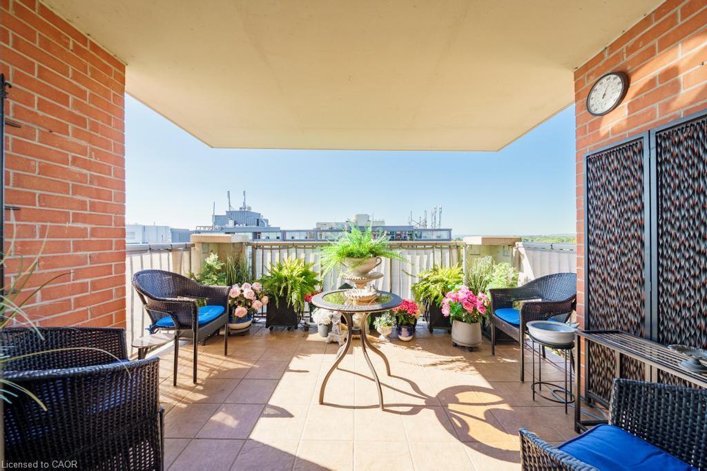 1101-442 Maple Avenue, Burlington, ON - Outdoor With Deck Patio Veranda With Exterior