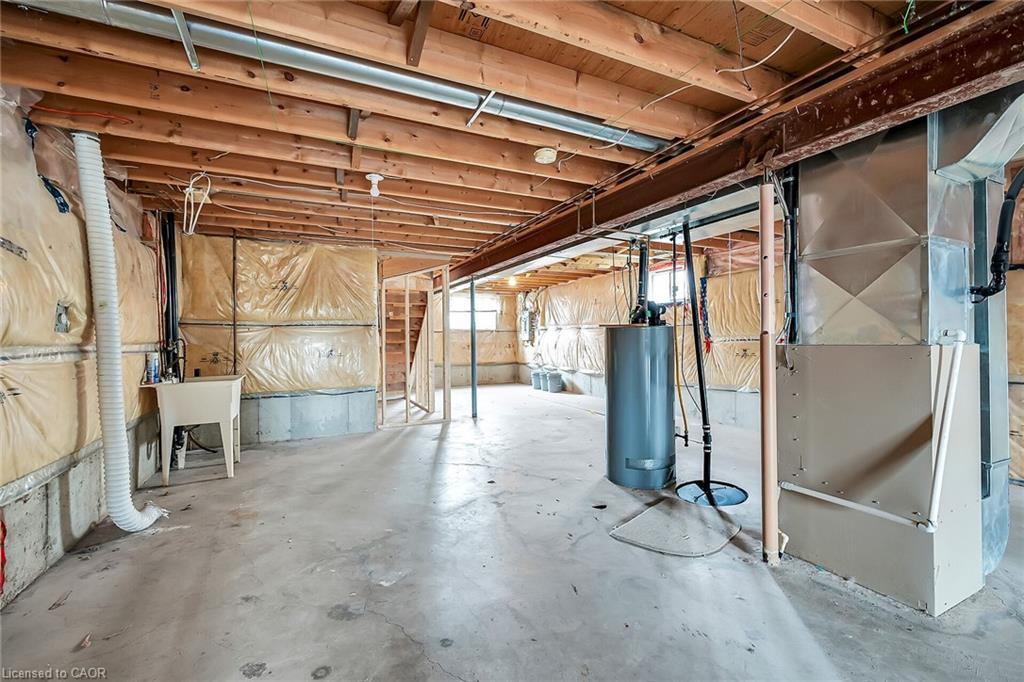 83 Marion Street, Mount Hope, ON - Indoor Photo Showing Basement