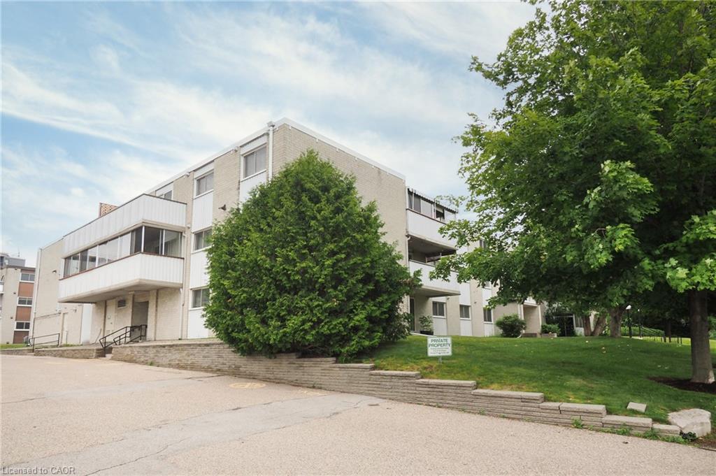 206-6 Walton Avenue, Kitchener, ON - Outdoor With Balcony