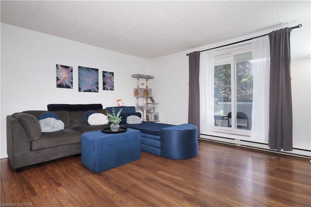 206-6 Walton Avenue, Kitchener, ON - Indoor Photo Showing Living Room