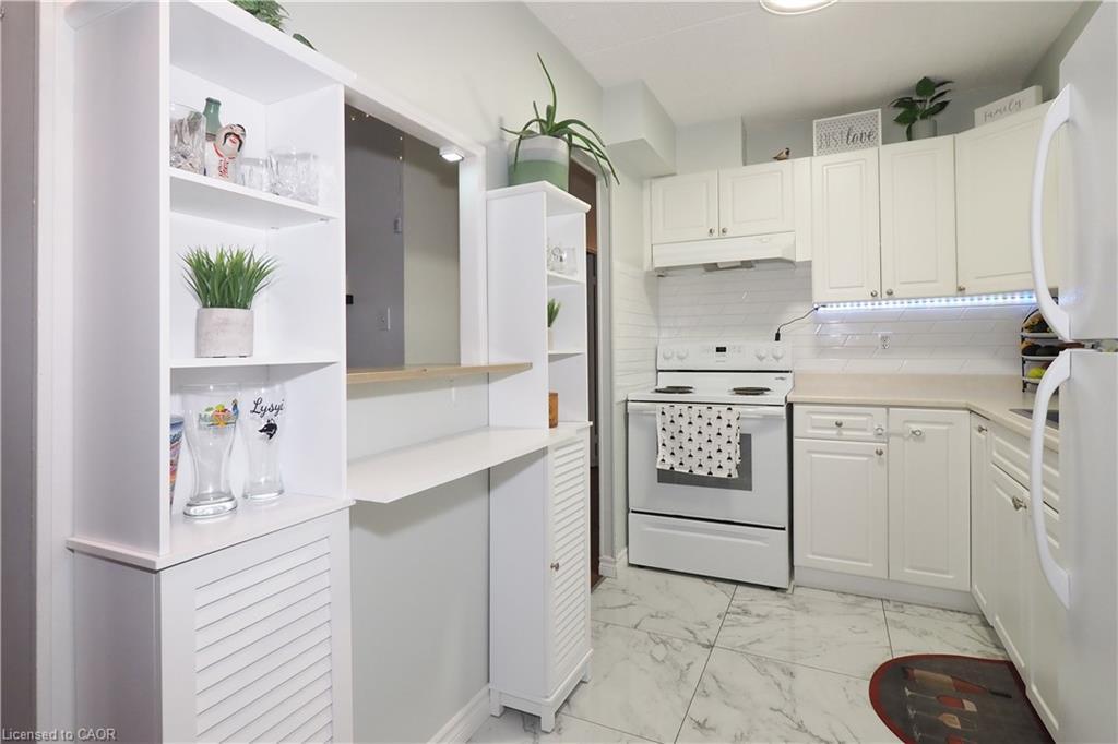 206-6 Walton Avenue, Kitchener, ON - Indoor Photo Showing Kitchen