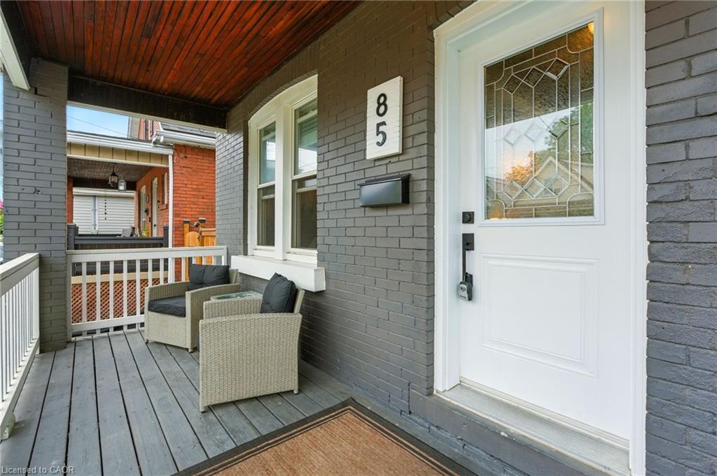 85 Crosthwaite Avenue N, Hamilton, ON - Outdoor With Deck Patio Veranda With Exterior