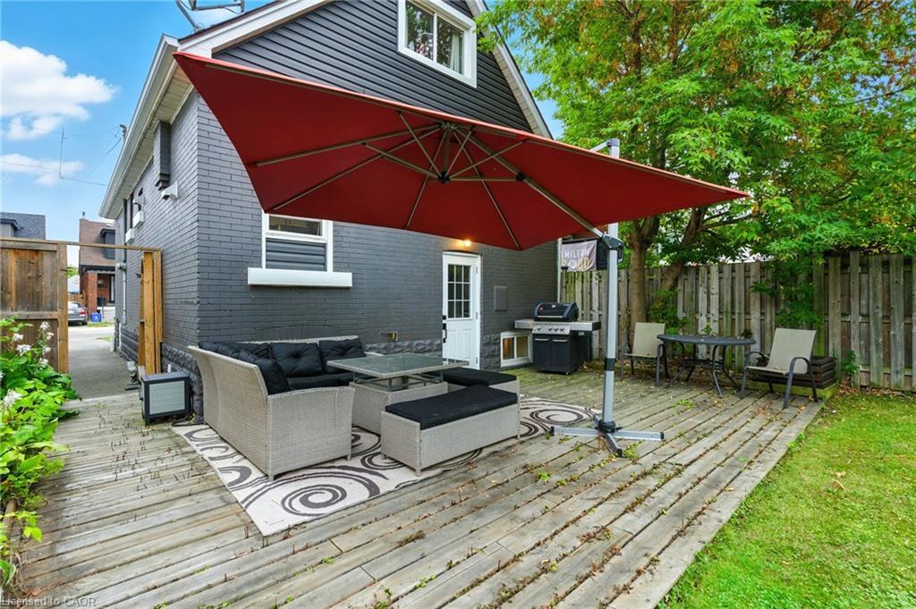 85 Crosthwaite Avenue N, Hamilton, ON - Outdoor With Deck Patio Veranda With Exterior