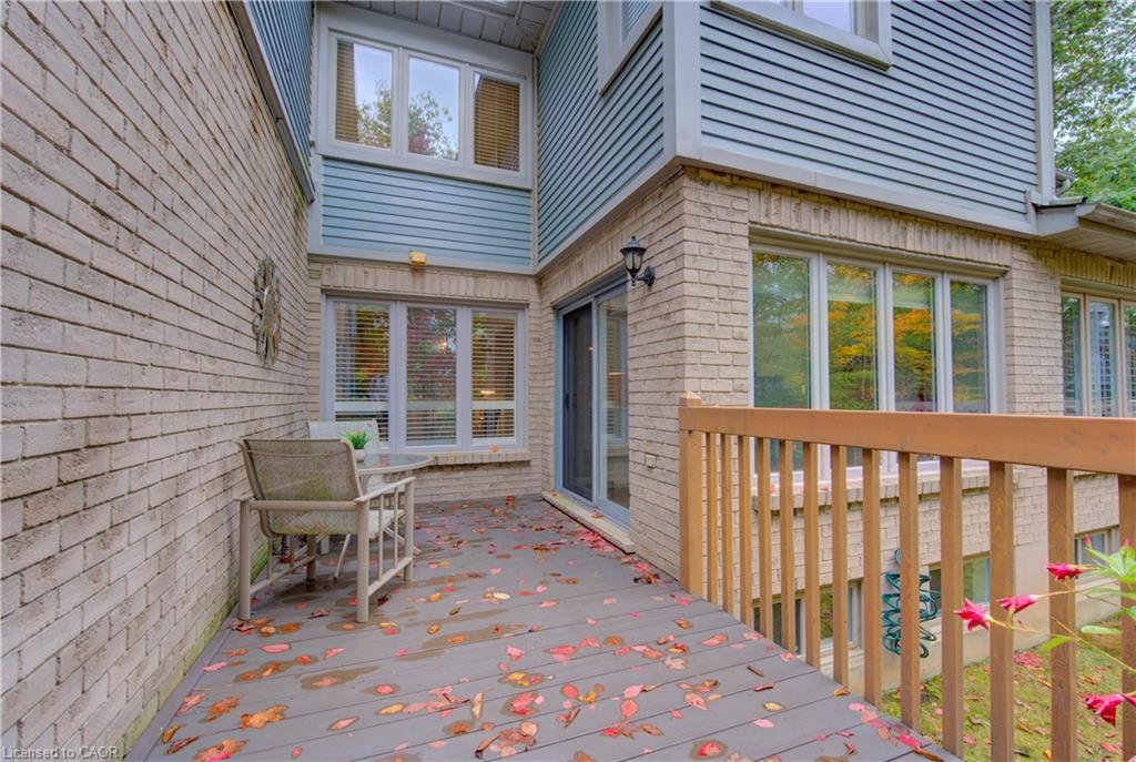 61-225 Benjamin Road, Waterloo, ON - Outdoor With Deck Patio Veranda With Exterior