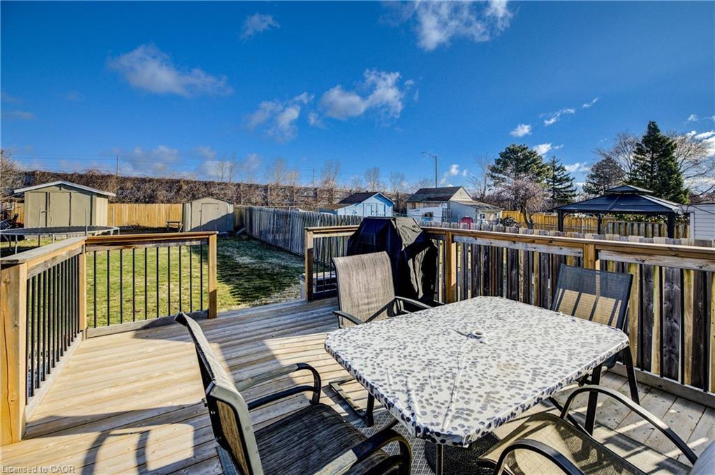 26 Cluthe Crescent, Kitchener, ON - Outdoor With Deck Patio Veranda With Exterior