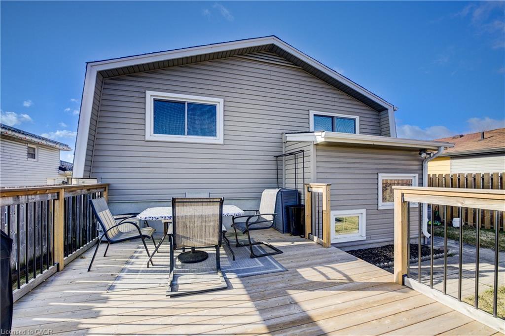 26 Cluthe Crescent, Kitchener, ON - Outdoor With Deck Patio Veranda With Exterior