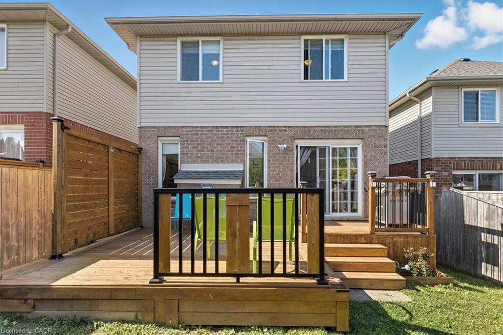 57 Tweedsdale Street, Kitchener, ON - Outdoor With Deck Patio Veranda With Exterior