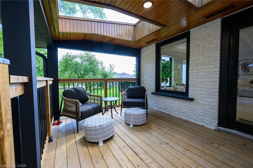 162 Stone Church Road E, Hamilton, ON - Outdoor With Deck Patio Veranda With Exterior