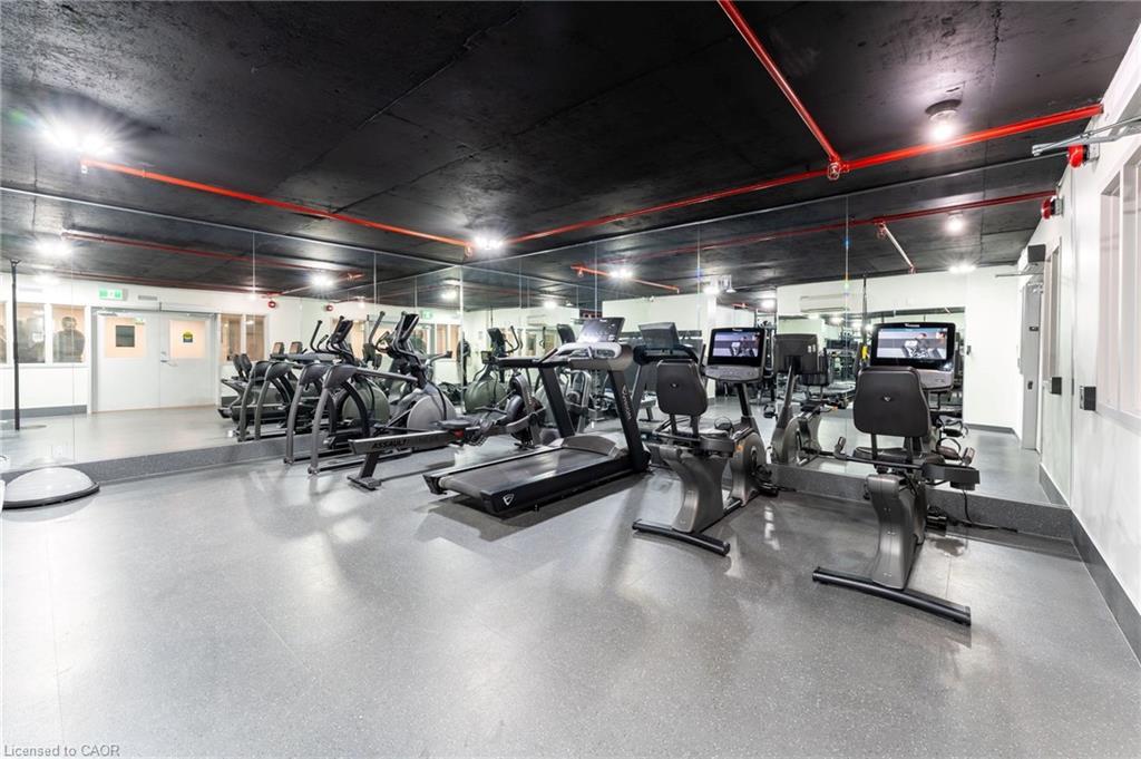 616-700 Dynes Road, Burlington, ON - Indoor Photo Showing Gym Room