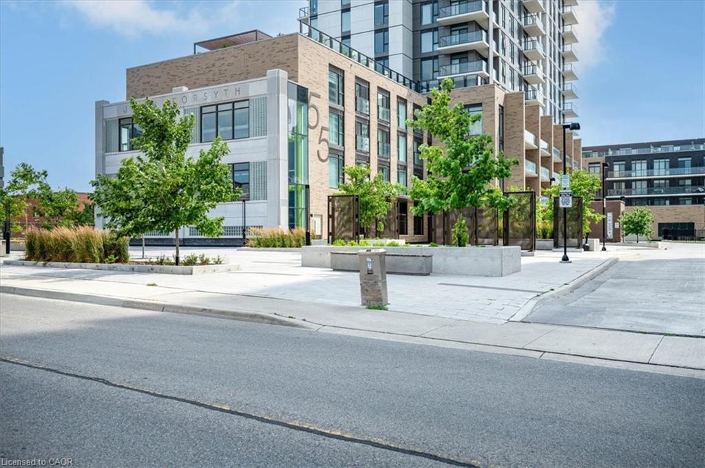505-55 Duke Street W, Kitchener, ON - Outdoor With Facade