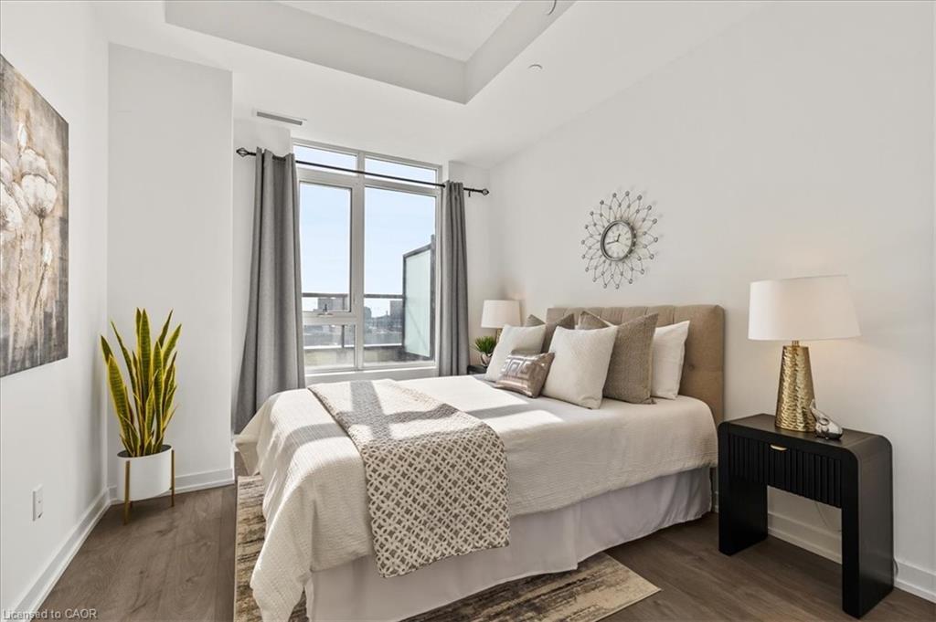 505-55 Duke Street W, Kitchener, ON - Indoor Photo Showing Bedroom