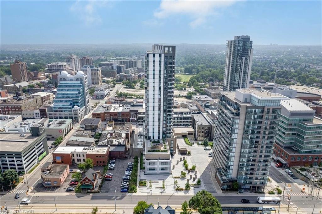 505-55 Duke Street W, Kitchener, ON - Outdoor With View
