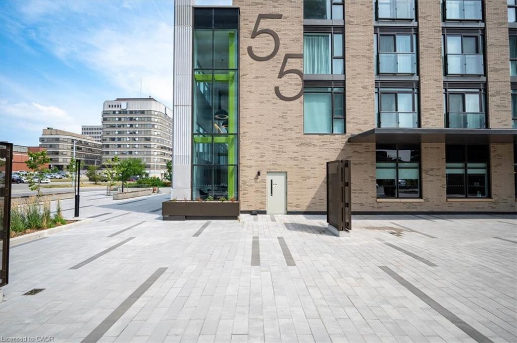 505-55 Duke Street W, Kitchener, ON - Outdoor With Facade