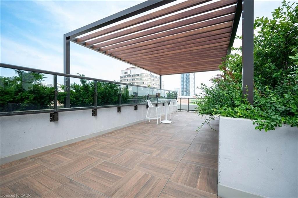 505-55 Duke Street W, Kitchener, ON - Outdoor With Deck Patio Veranda With Exterior