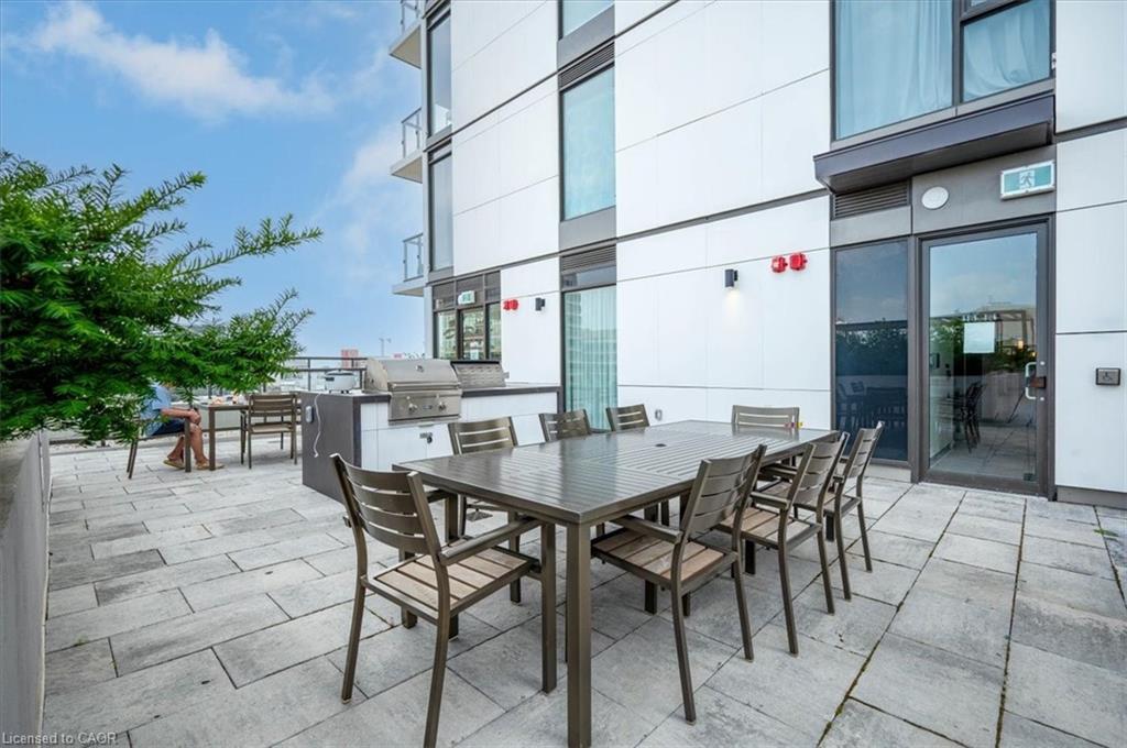 505-55 Duke Street W, Kitchener, ON - Outdoor With Deck Patio Veranda