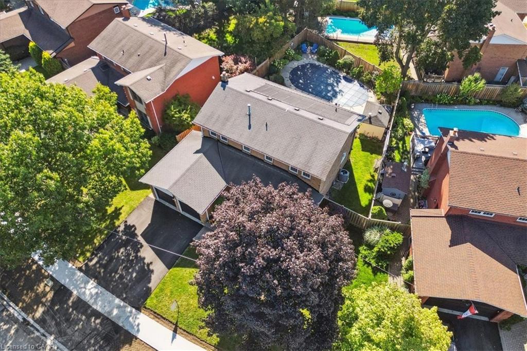 41 Steen Drive, Mississauga, ON - Outdoor With In Ground Pool