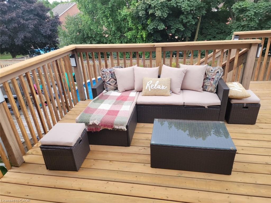 119 Hume Drive, Cambridge, ON - Outdoor With Deck Patio Veranda With Exterior
