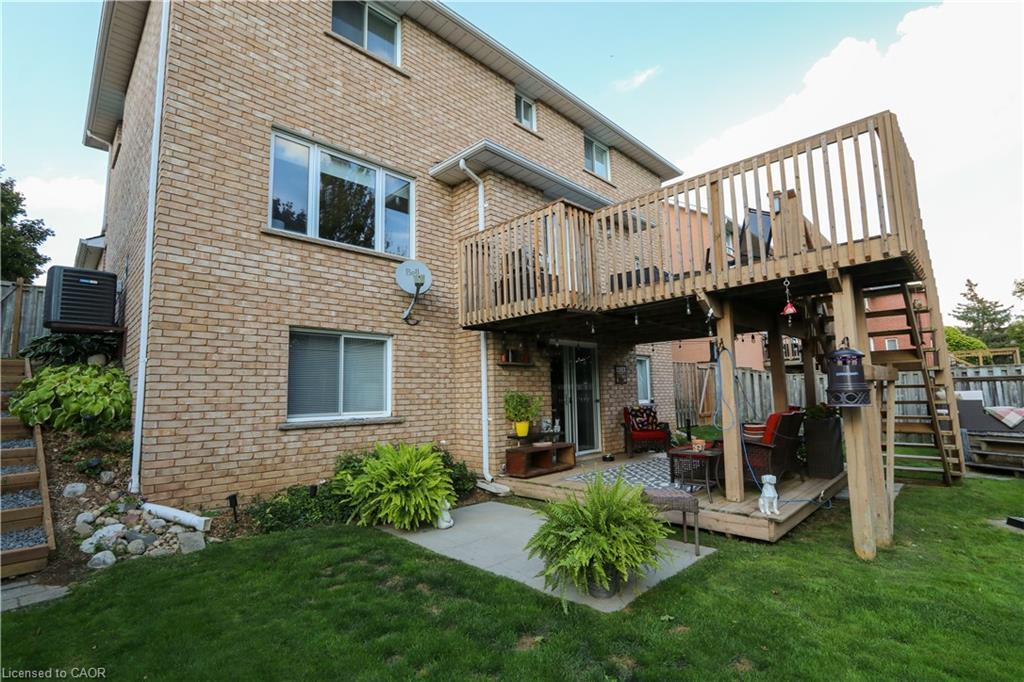 119 Hume Drive, Cambridge, ON - Outdoor With Deck Patio Veranda