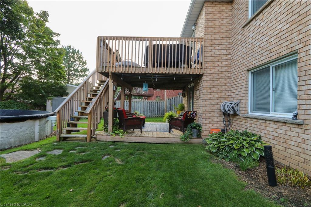 119 Hume Drive, Cambridge, ON - Outdoor With Deck Patio Veranda With Exterior