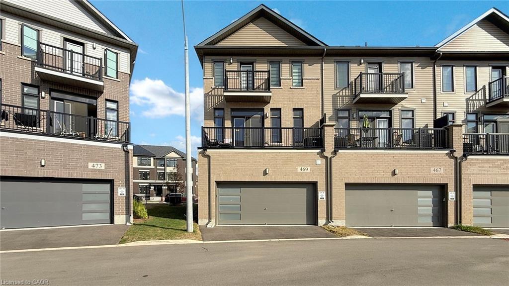 469 Provident Way, Mount Hope, ON - Outdoor With Balcony With Facade