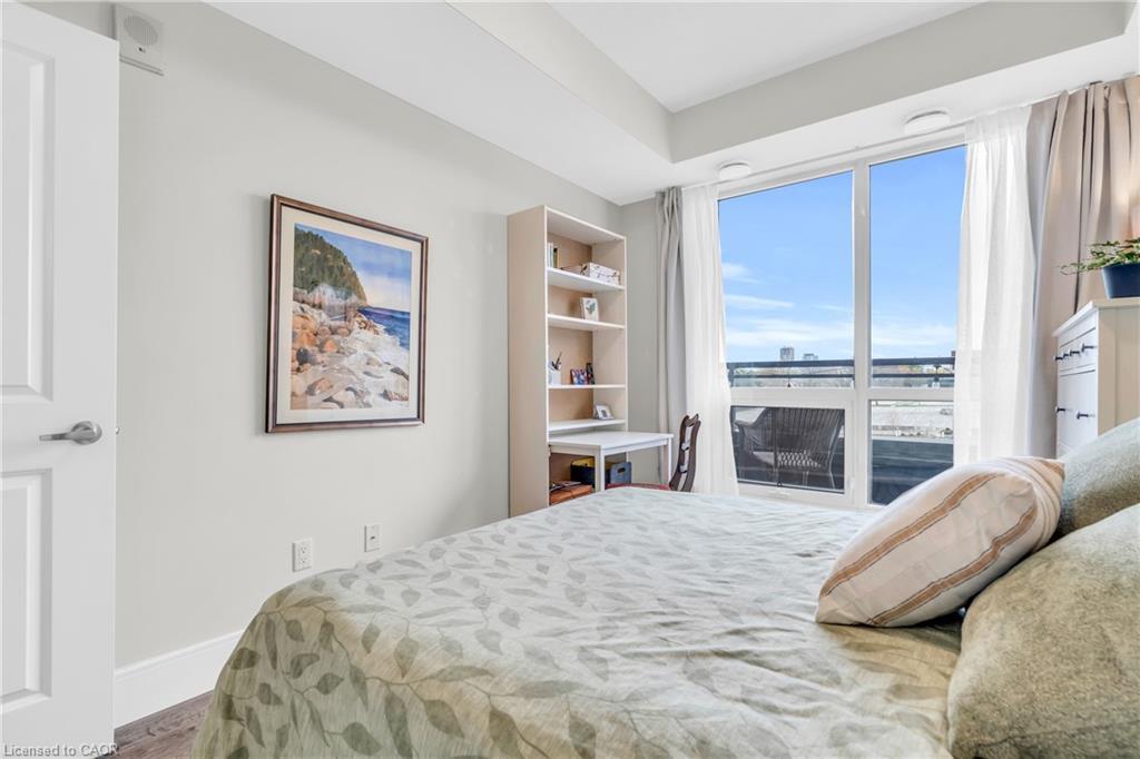 412-155 St. Leger Street, Kitchener, ON - Indoor Photo Showing Bedroom