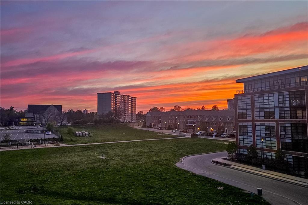 412-155 St. Leger Street, Kitchener, ON - Outdoor With View