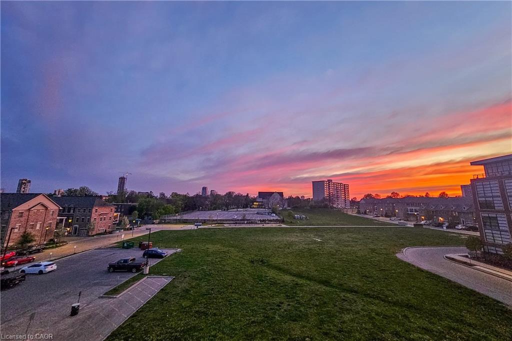 412-155 St. Leger Street, Kitchener, ON - Outdoor With View